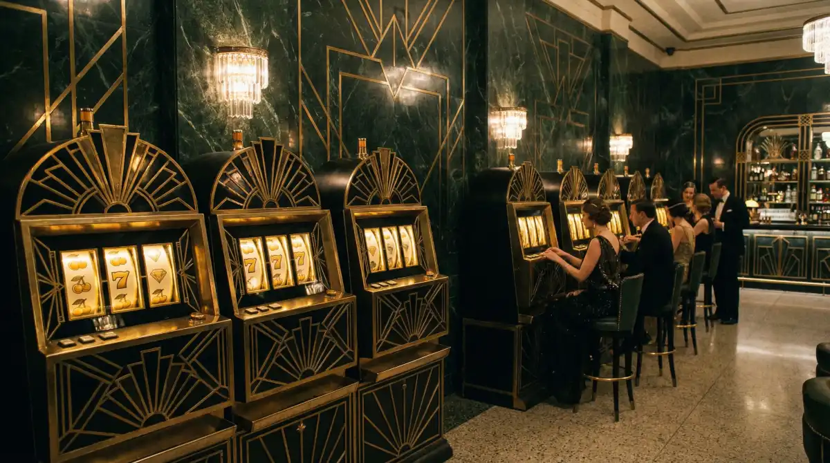 Art Deco风格老虎机